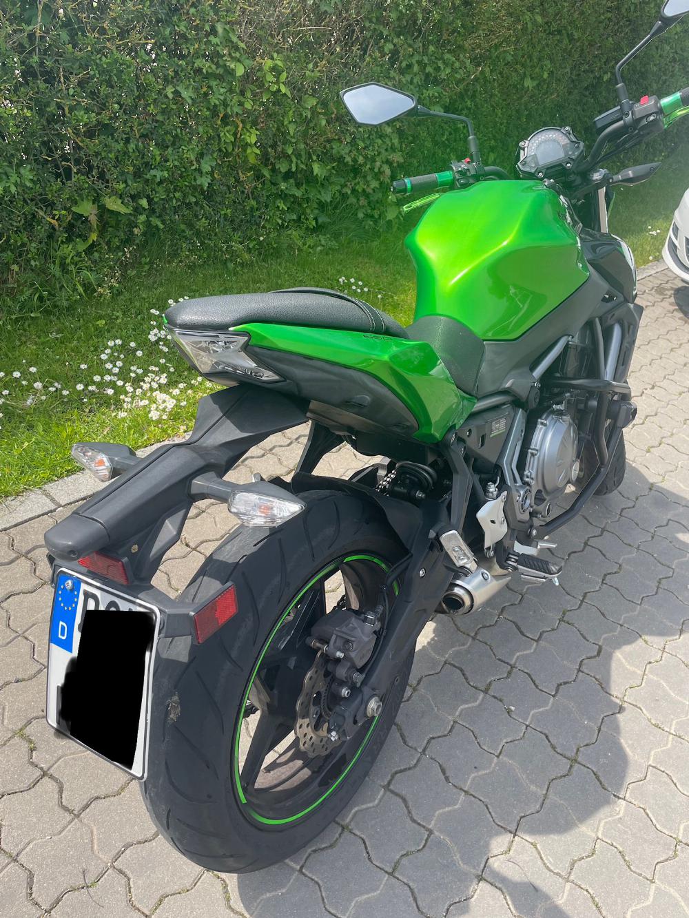 Motorrad verkaufen Kawasaki Z650 Naked Bike Ankauf